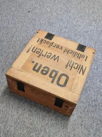 Velholdt Tysk ammo kasse WW2