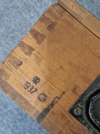 Velholdt Tysk ammo kasse WW2