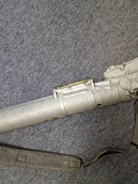 Sjælden russisk øvelses Luftværnsmissil Igla -1 fra den Russiske  afganistan krig, vejer 15 kg