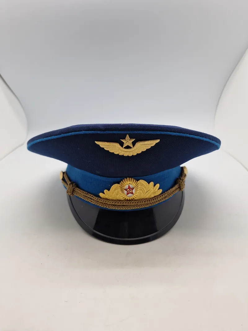 Original Russisk kasket - PILOT aviation troops Space Gagarin USSR