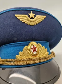 Original Russisk kasket - PILOT aviation troops Space Gagarin USSR