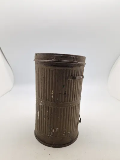 Original Fransk WW1 gasmaske hylster