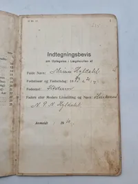 Original Dansk soldaterbog