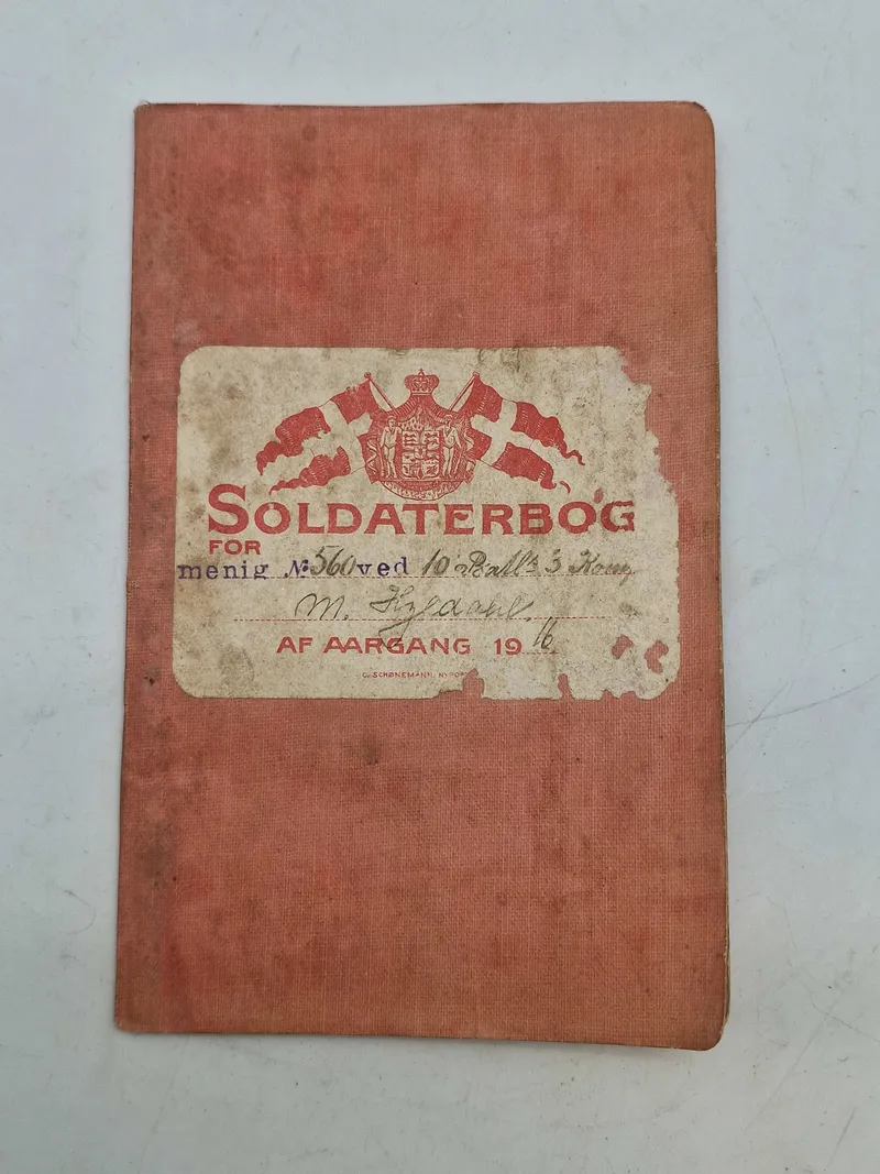 Original Dansk soldaterbog