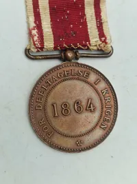 Original Dansk 1864 deltager medalje