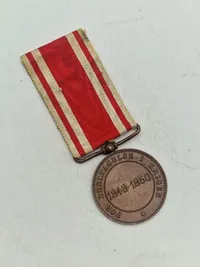Original Dansk 1848-50 deltager medalje