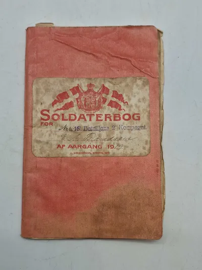 Original Dansk soldaterbog