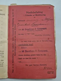 Original Dansk soldaterbog