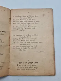 Original Dansk militær sangbog