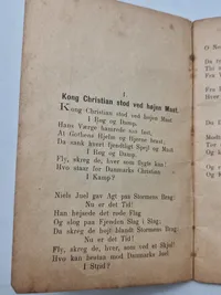 Original Dansk militær sangbog