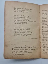Original Dansk militær sangbog
