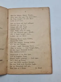 Original Dansk militær sangbog