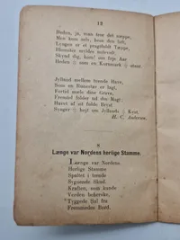 Original Dansk militær sangbog
