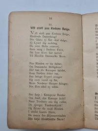 Original Dansk militær sangbog