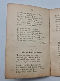 Original Dansk militær sangbog