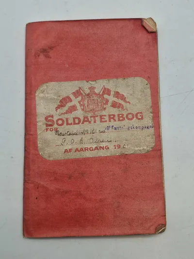 Original Dansk soldaterbog