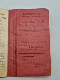 Original Dansk soldaterbog
