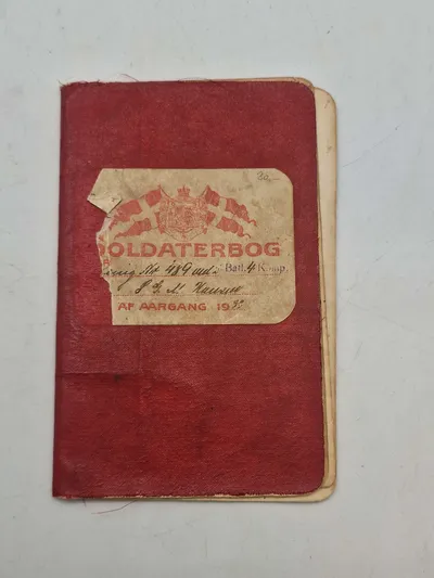 Original Dansk soldaterbog