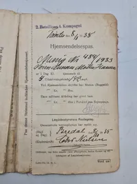 Original Dansk soldaterbog