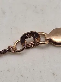 Originalt 14 karat guld hagekros 1933 ti 45 kade af forgyldt sterlingsølv