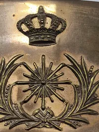 Originalt Spansk bæltespænde fra før og under den Spanske borgekrig