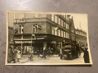 Sjældent originalt foto af den danske modstandsbevægelse (korps Ågesen mm)