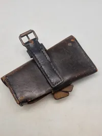 Originalt Tysk WW2 pioner øksehylster, godt stemplet