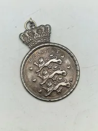 POLITISKILT LOMMESKILT MODEL 1939