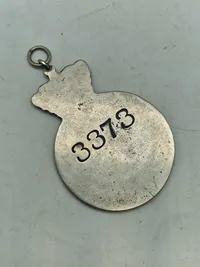 POLITISKILT LOMMESKILT MODEL 1939