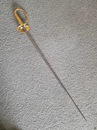 Original Dansk 18 tals embedsmands kårde