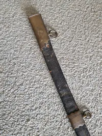 Original Dansk model 1789 officers sabel med sjælden skede