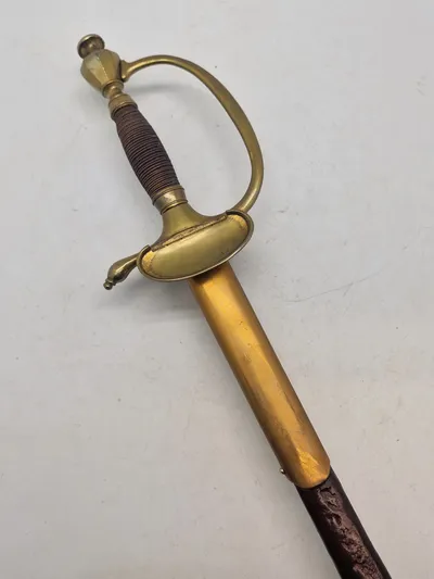 Original Dansk model 1837 officers kårde