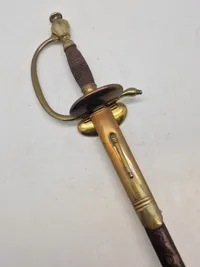 Original Dansk model 1837 officers kårde