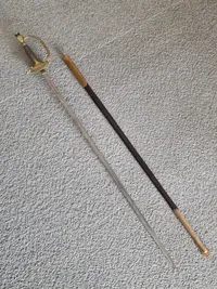 Original Dansk model 1837 officers kårde