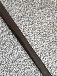 Original Dansk model 1837 officers kårde