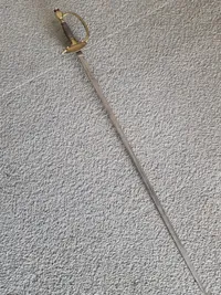 Original Dansk model 1837 officers kårde