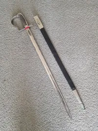 Original udleveret Dansk model 1910 sabel