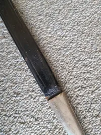 Original udleveret Dansk model 1910 sabel