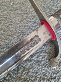 Original udleveret Dansk model 1910 sabel