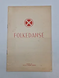 Sjældent originalt hæfte NSU folkedans A4