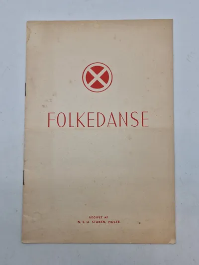 Sjældent originalt hæfte NSU folkedans A4