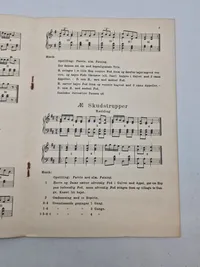 Sjældent originalt hæfte NSU folkedans A4