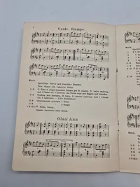 Sjældent originalt hæfte NSU folkedans A4