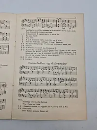 Sjældent originalt hæfte NSU folkedans A4
