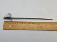 Papirkniv i form af Gardehusar sabel