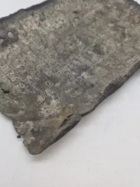 Original blytavle fra 16-Tals kiste