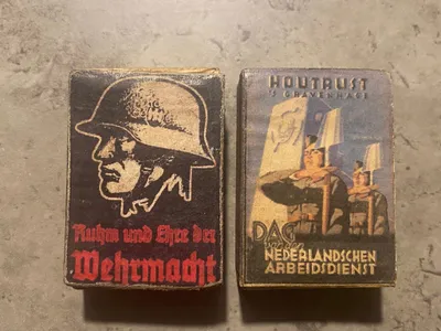 Tyske ww2 tændstiksæsker - Postwar