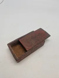 Original Almue 17 tals tobaks æske dateret 1785
