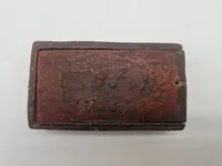Original Almue 17 tals tobaks æske dateret 1785