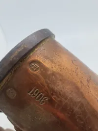 Originalt Dansk målebæger 1906